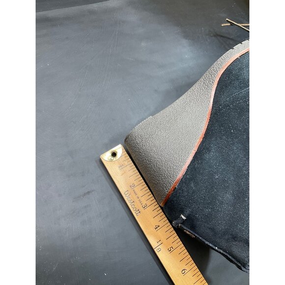 Sperry Top-Sider Black Suede Lace-Up Wedge Boots Womens Size 9 - Picture 7 of 8